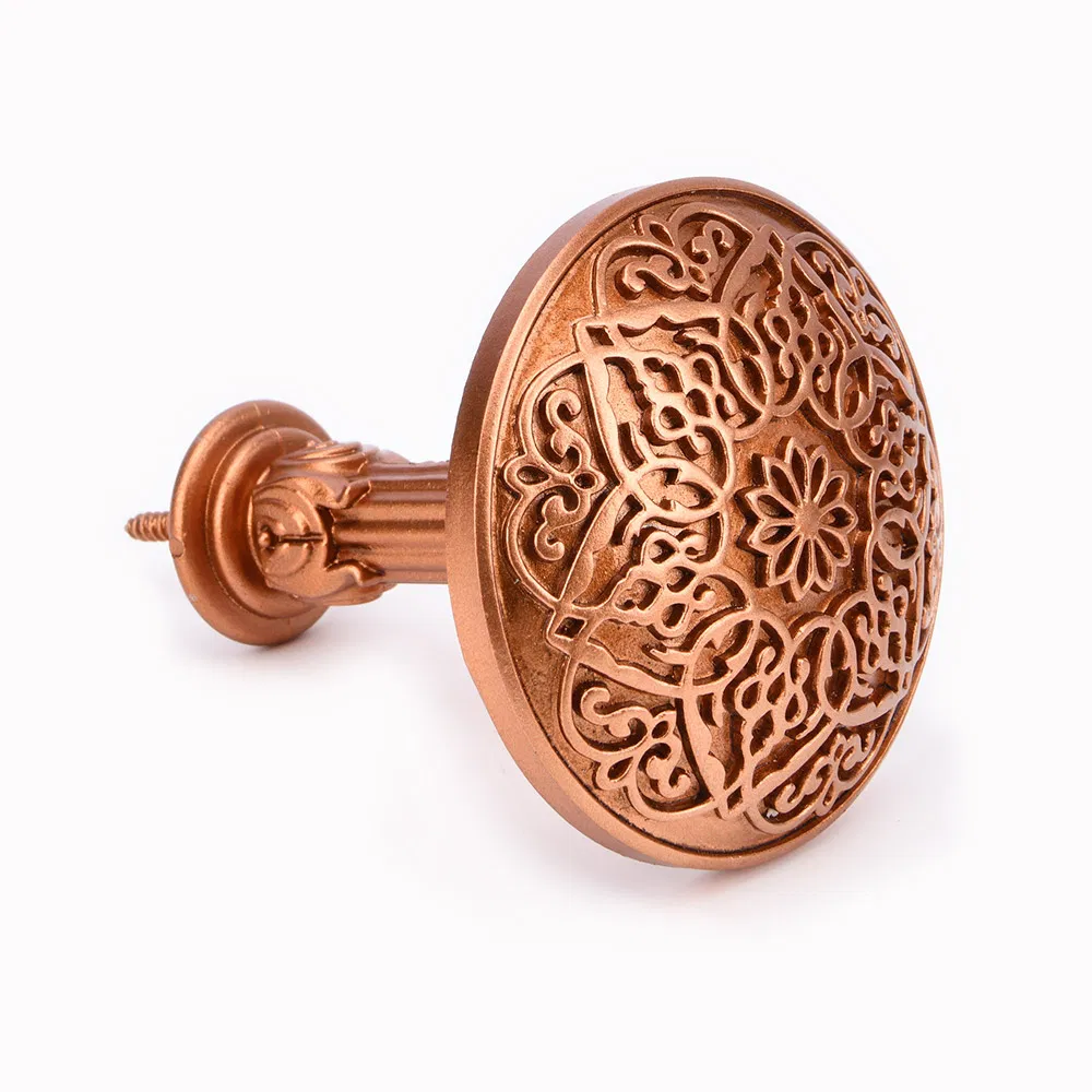 One Pair European Style Antique Resin Curtain Tie Back Holder Wall Mounted