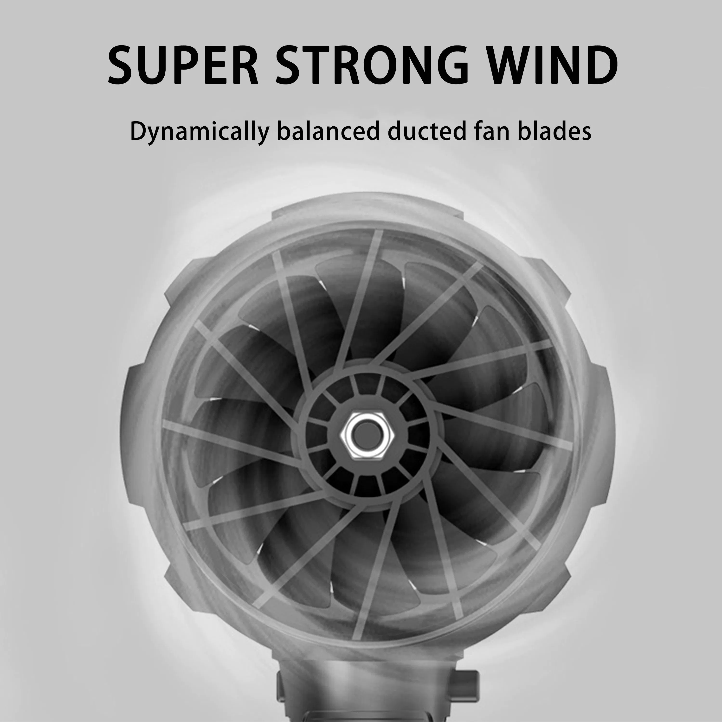 Wosai Factory Price High Power Portable Lithium Battery Charging Electric Blower Cordless Manual Air Blower