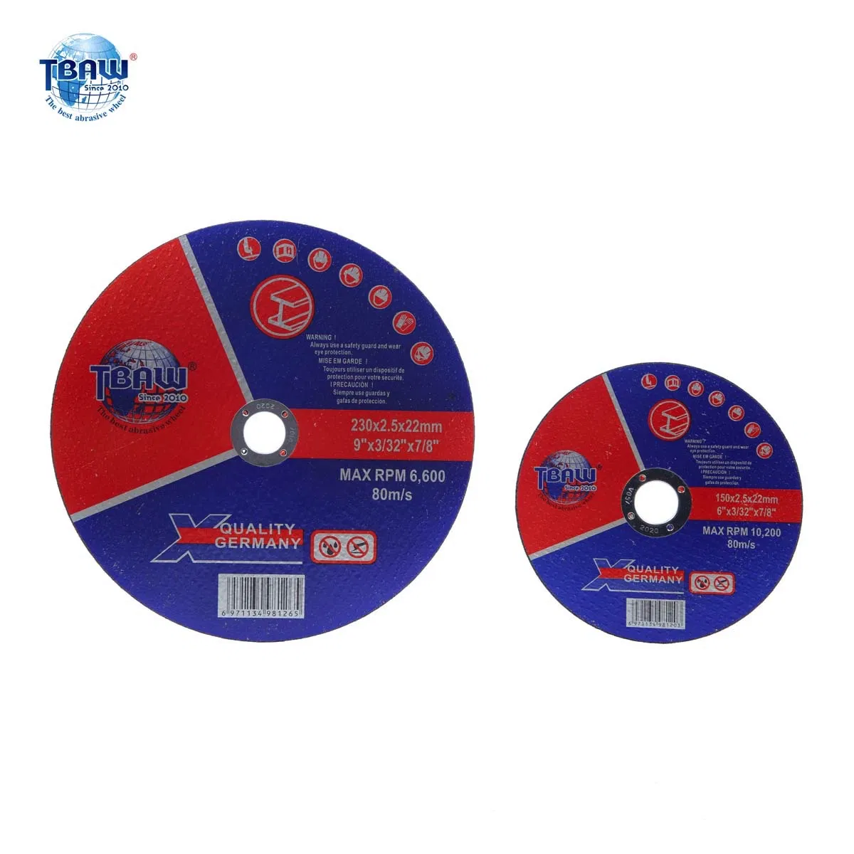 China Supply 9 Inch 230mm T41 Sharpness Stainless Steel Cut off Wheel Cutting Wheel Disc for Metal Steel