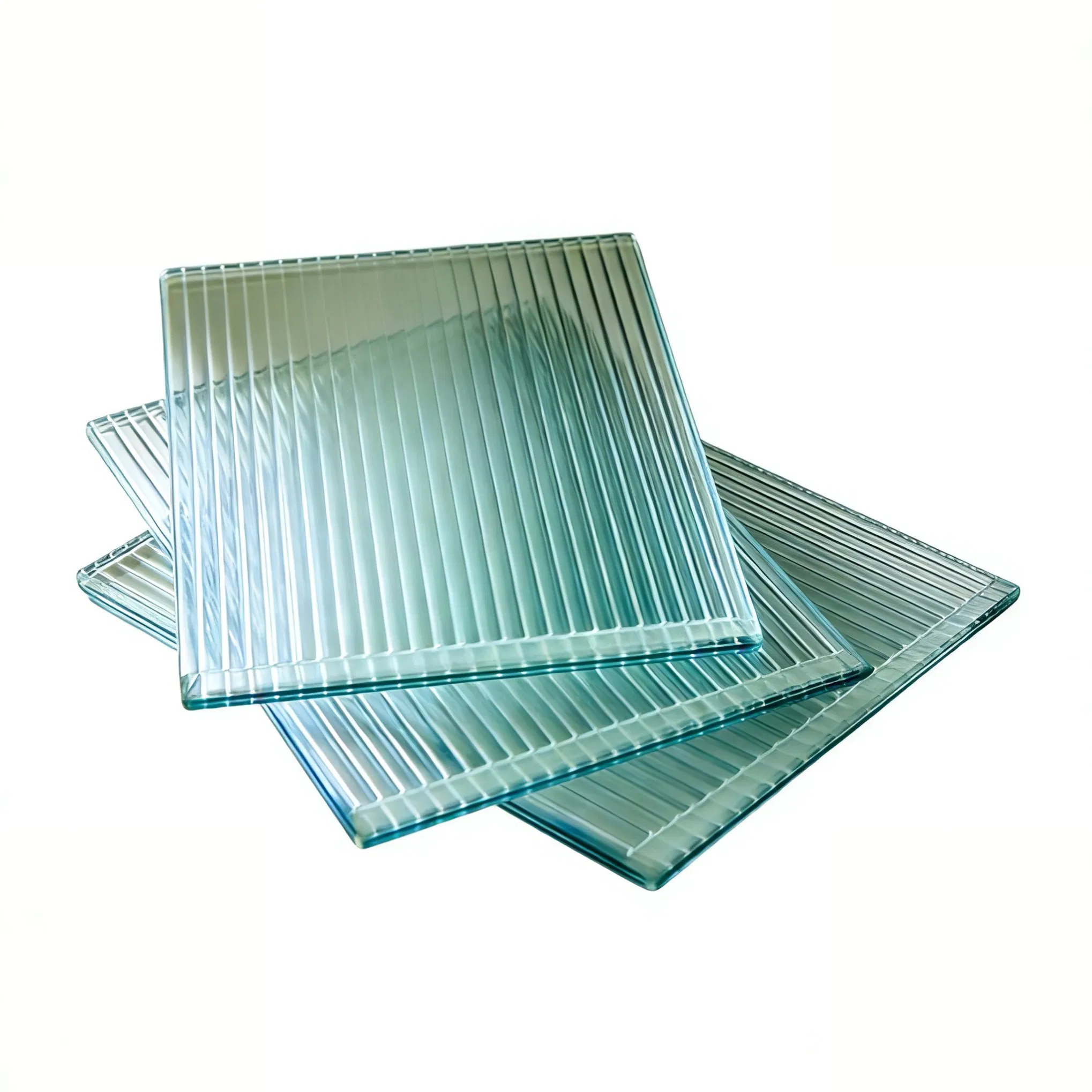 Fluted Glass for Home Renovation Sliding Door, No Drilling Required