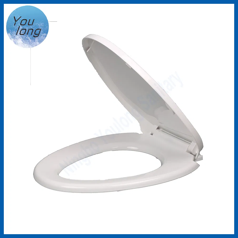 PP Duroplast Bathroom Toilet Wc Seat with Soft Close Round Shape