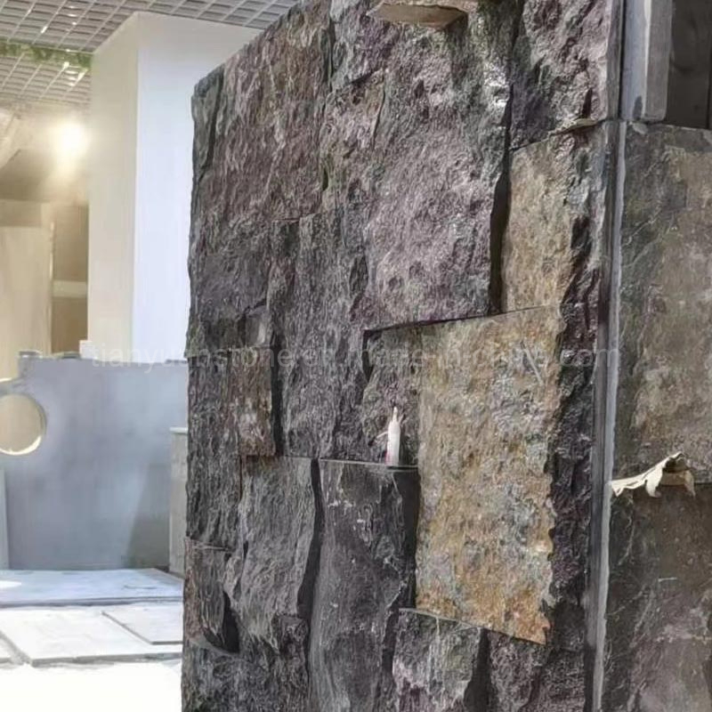 China Black Basalt Natural Limestone Cladding for Exterior Decoration