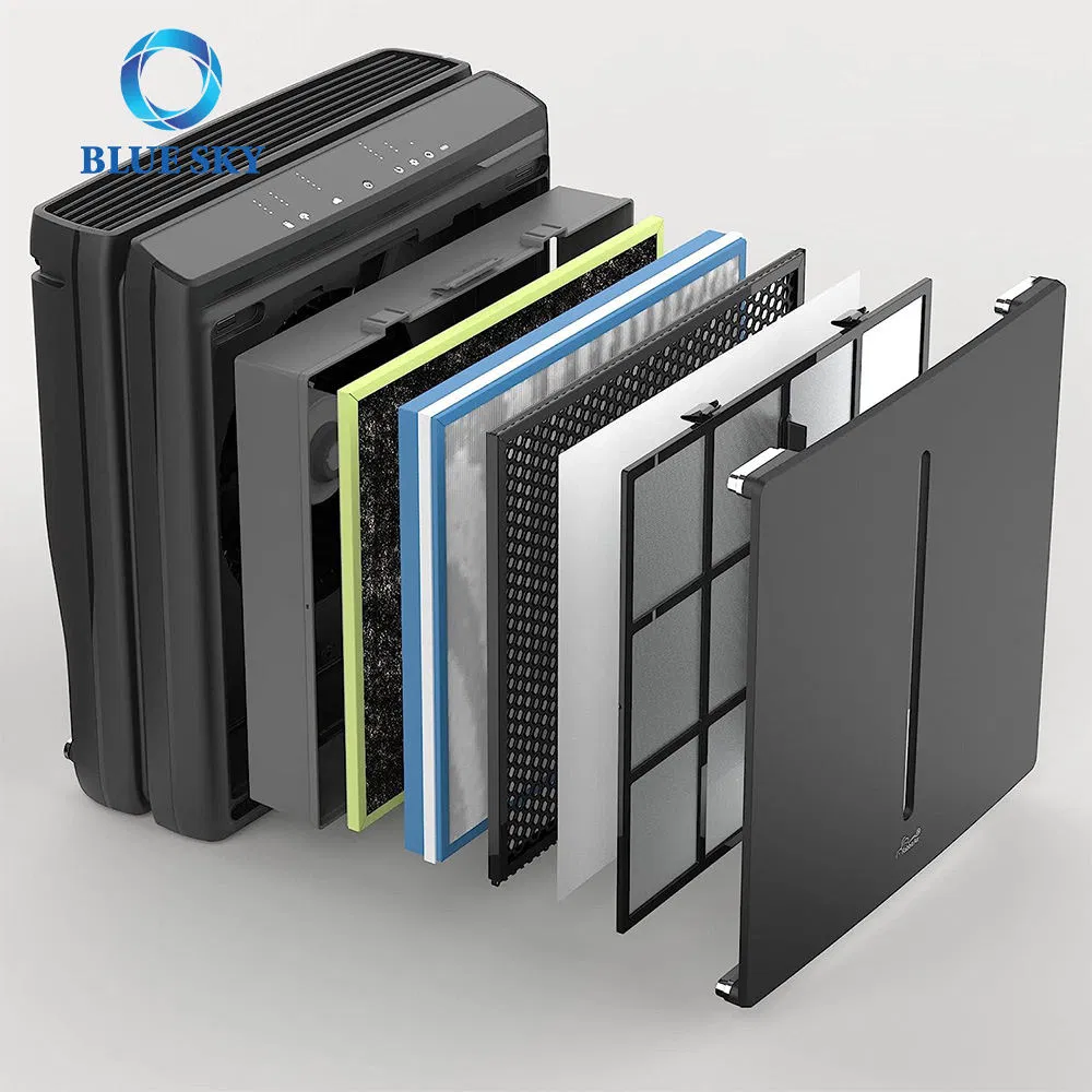 Air Purifier Replacement Filter with Odor Remover Customized Filter for Rabbit Air A3 SPA-1000n Air Purifier Parts