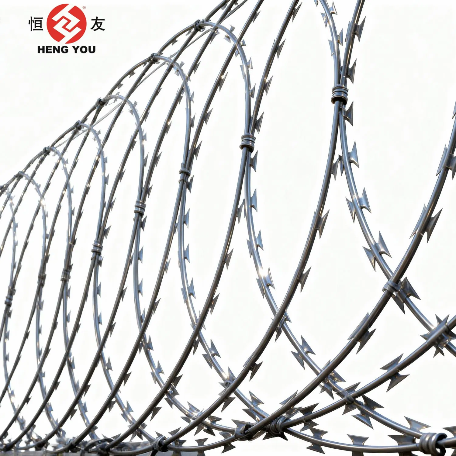 Колючая проволока BTO-28 с оцинковкой, 100-500м