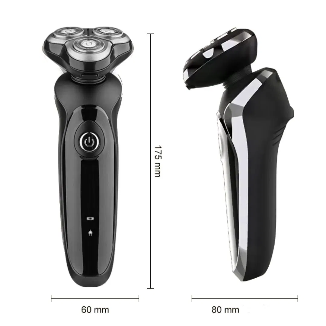 2024 New Arrival Hair Removal Portable Rechargeable Razor Rotary Shaver