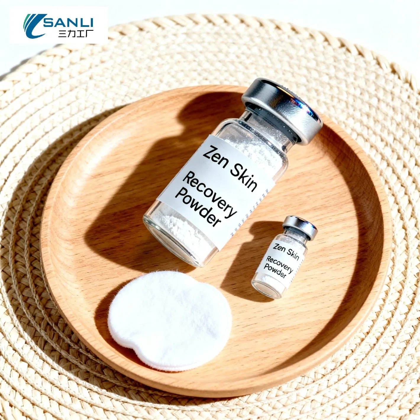 Wound Healing & Skin Regeneration Traditional Chinese Pearl Cuttlebone Poria Cocos Herbal Blend Powder for Post-Surgical Skin Care and Scar Management