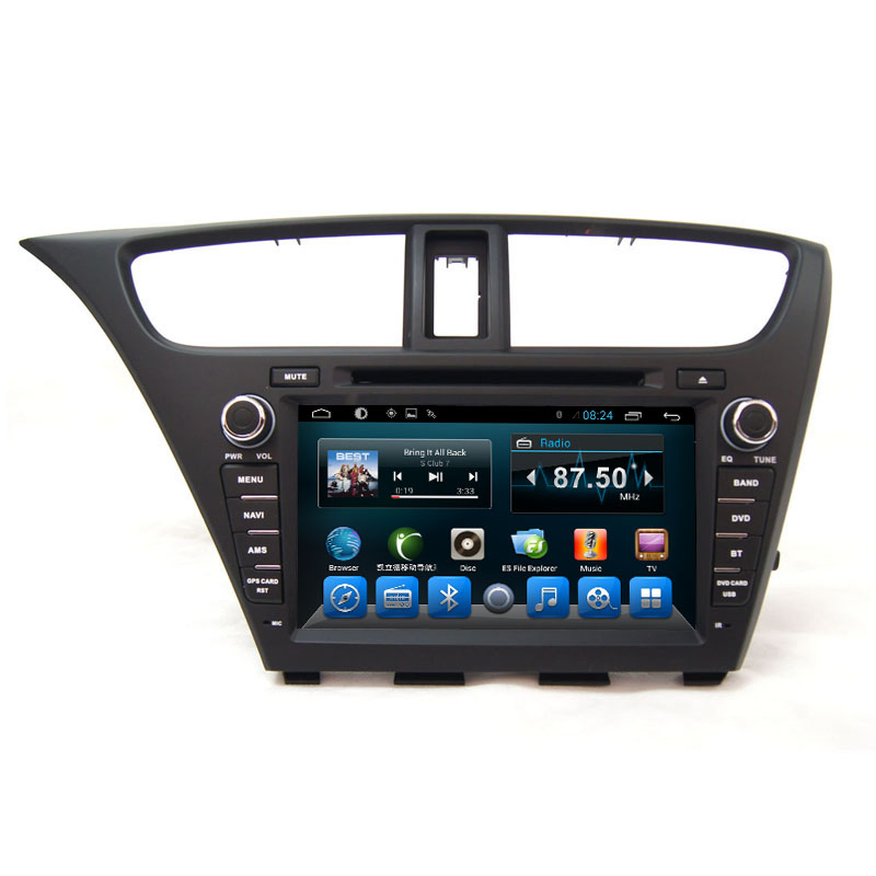 Автомагнитола Double DIN для Honda Civic Hatchback 2014