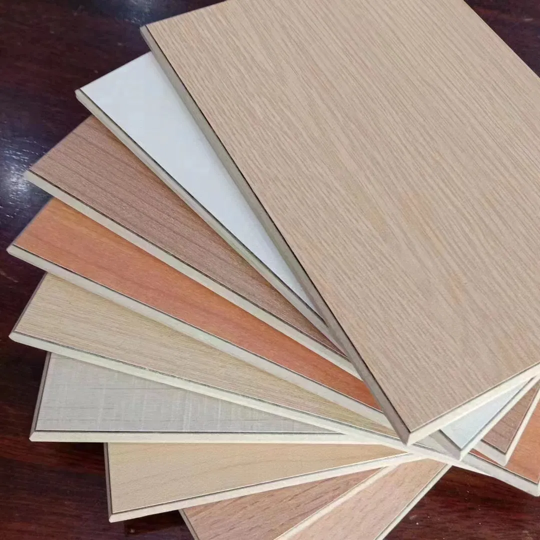 Home Decor Decoration Materials Furniture Panels Office Ecological Board Wardrobe Kitchen Cabinet MDF HDF Fiberboard