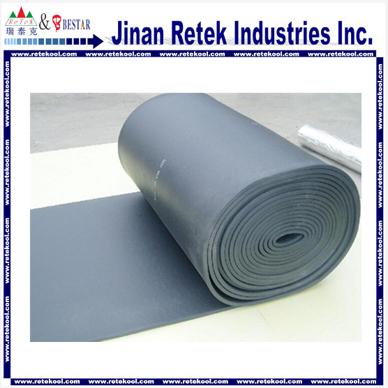 Waterproof Closed Cell Heat Insulation Foam Rubber Adhesive Sheet