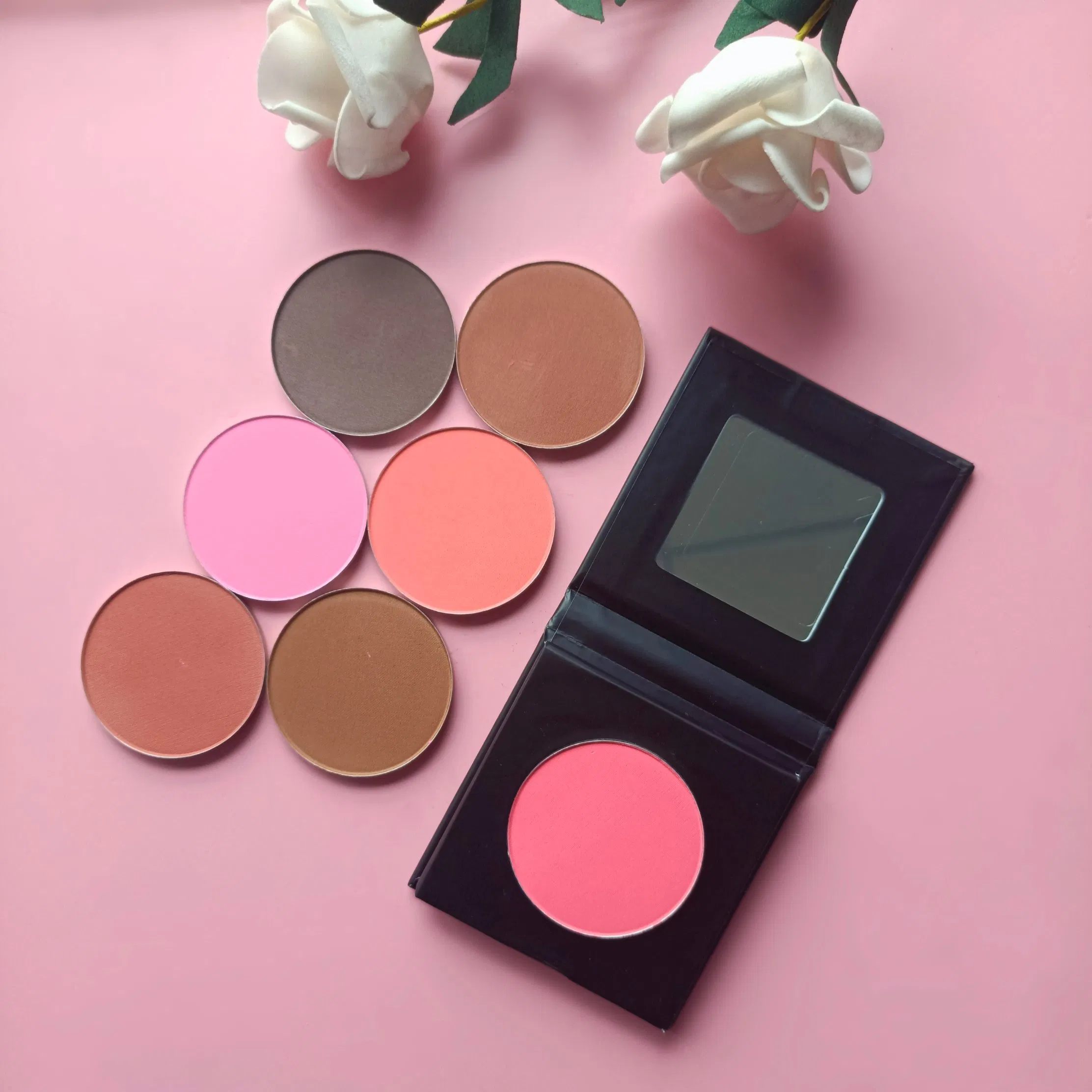 Cosmetics Vegan Blush Private Label High Pigment Single Cheek Contour Powder Blush