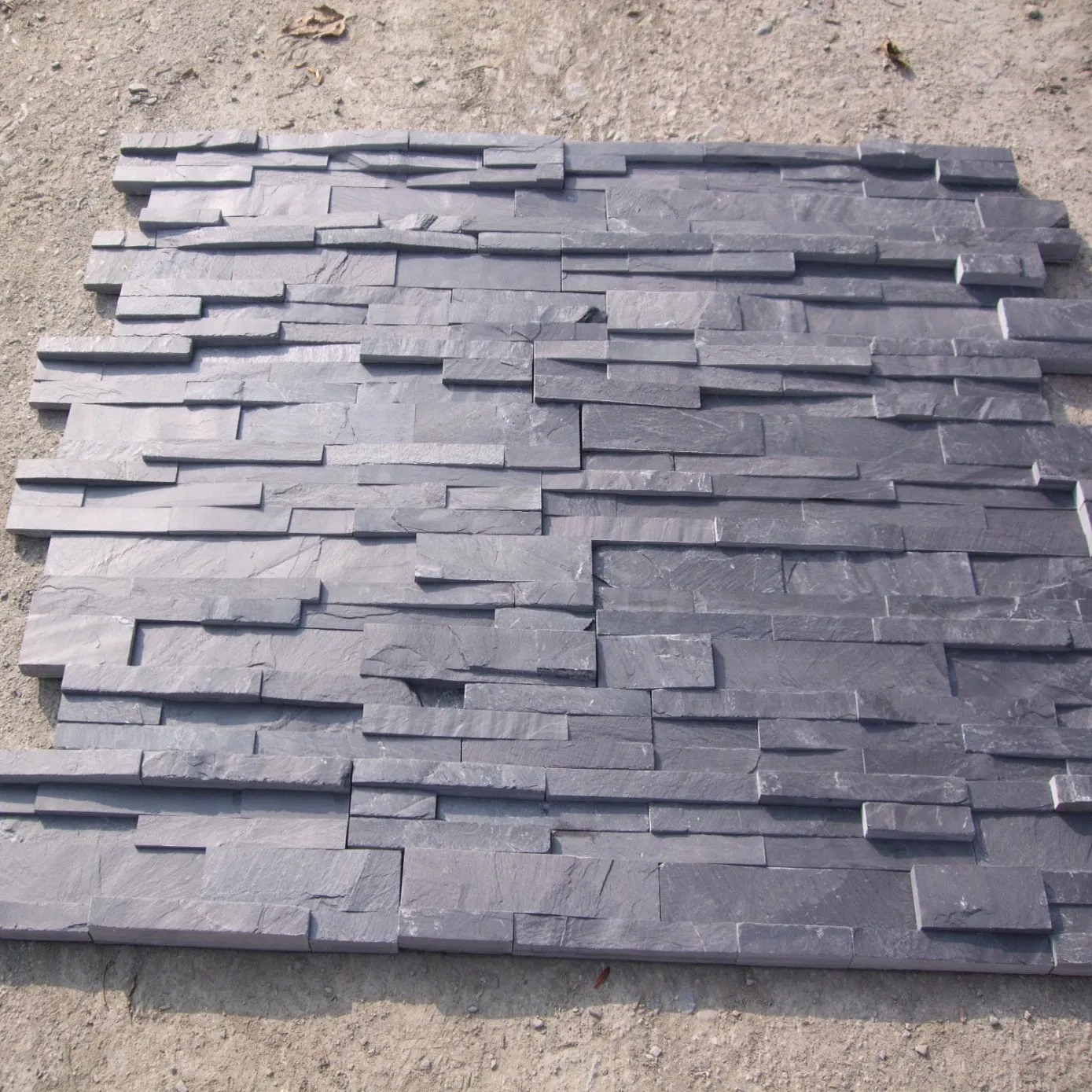 Natural Slate Slate Pencil Design Ledge Stone Water Feature Wall Panels Culture Stone