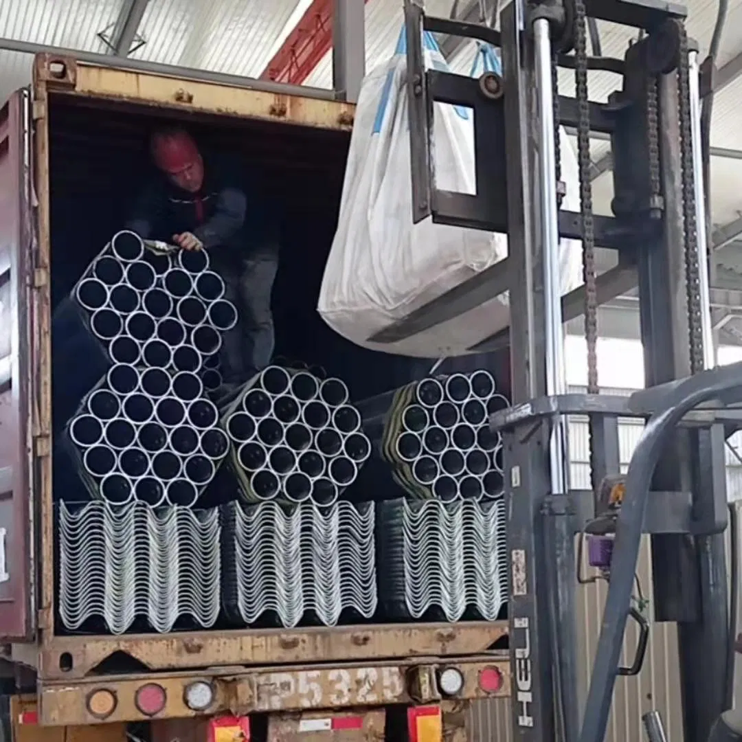 W Beam Highway Guardrail Manufacturer Aashto M180 Stainless Steel Metal Galvanized Crash Barrier Road Traffic Safe Barrier with CE Certificate