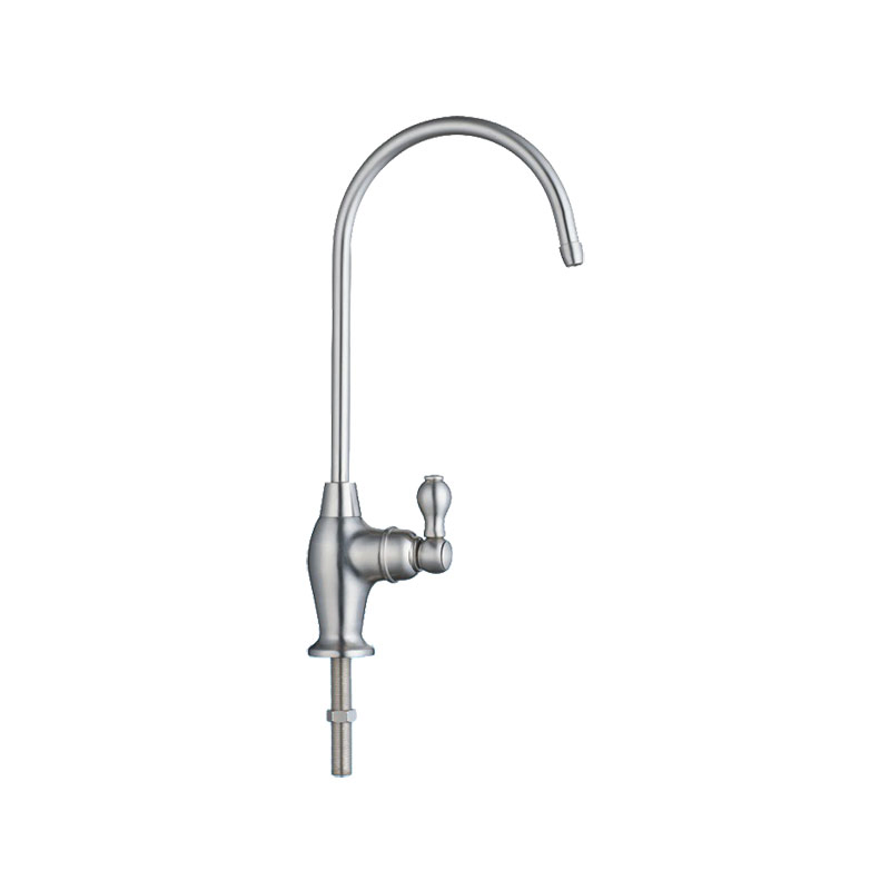 360 Degree Rotatable Stainless Steel Single Handle Drinking RO Water Faucet Tap Fits Most Water Filtration System