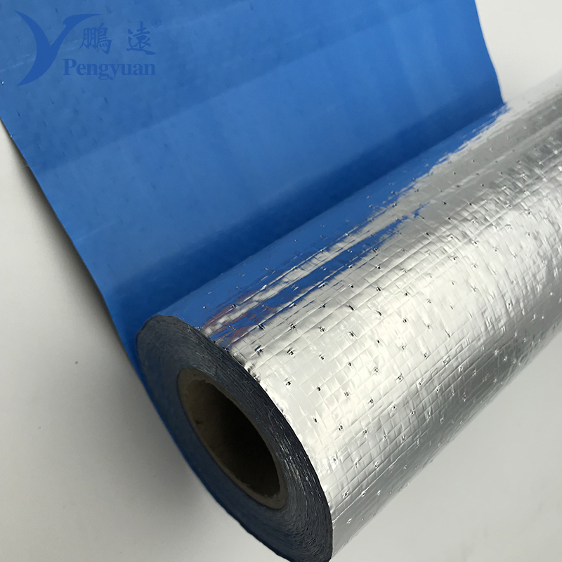 Wall Wrapping Insulation Roof Sarking Aluminum Foil Laminated Woven Fabric