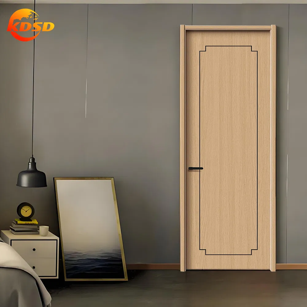 Residential Apartment Hotel Interior Finished Surface Elegant Decoration Carbon Crystal Indoor Doors