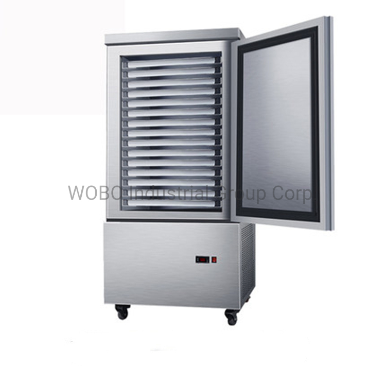 Factory Price 200kg/H IQF Blast Freezer Refrigerator Compressor with Trolley
