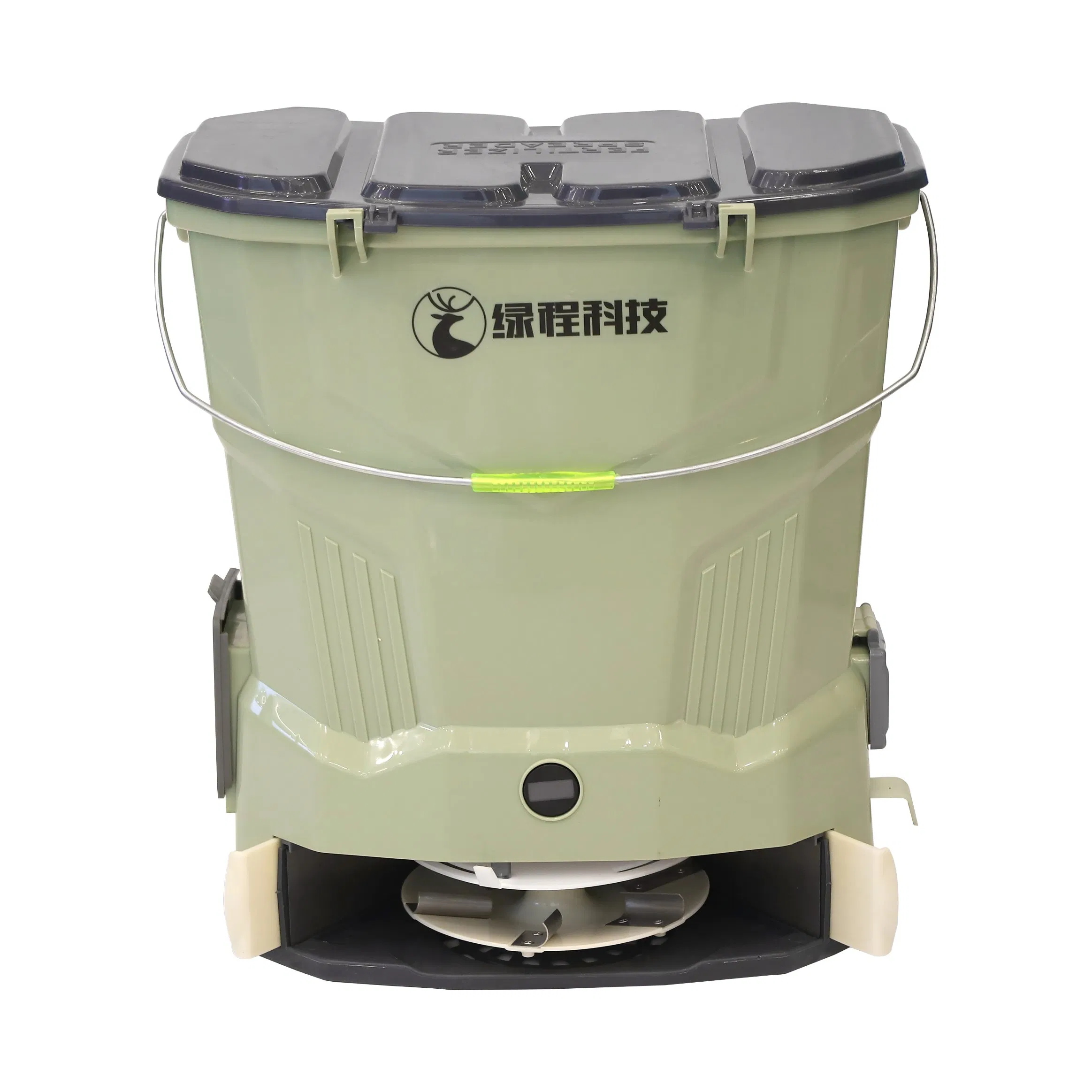 Backpack Type Electric Fertilizer Spreader with Adjustable Spout for Farmland