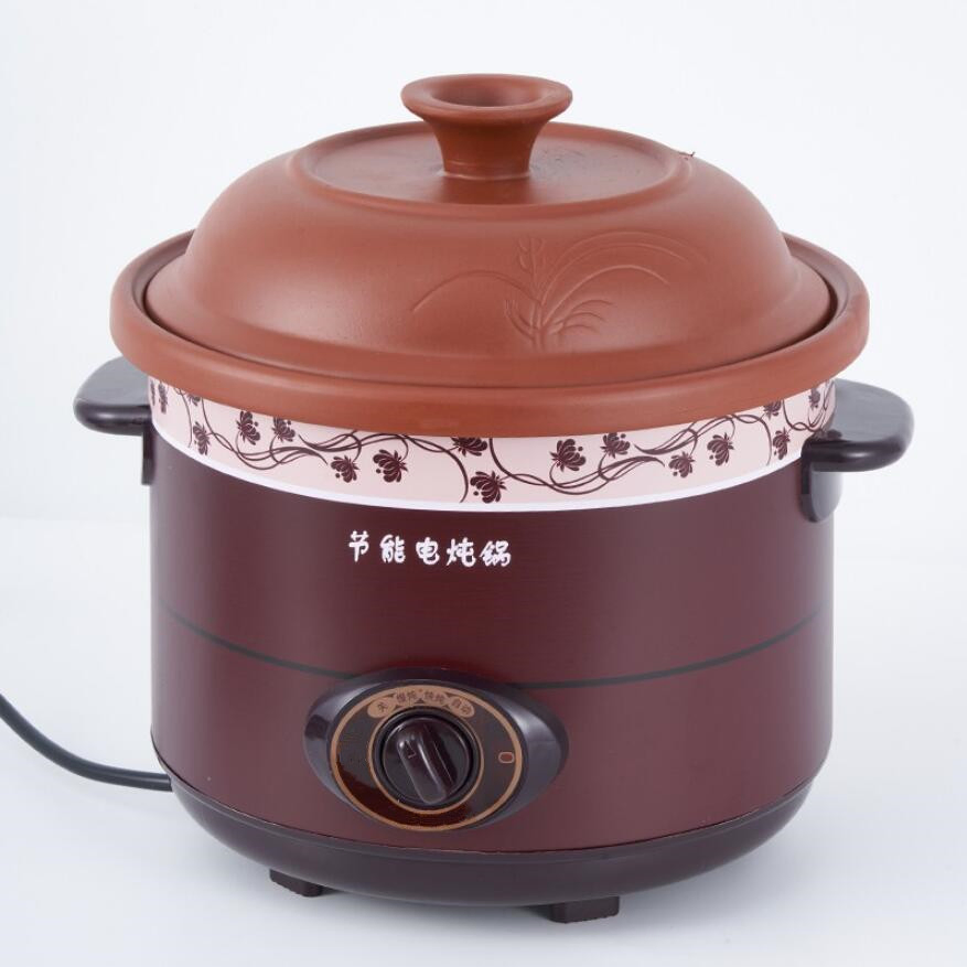 Multi-Functional Health-Preserving Red Stewed Ceramic Inner Pot Slow Cookers