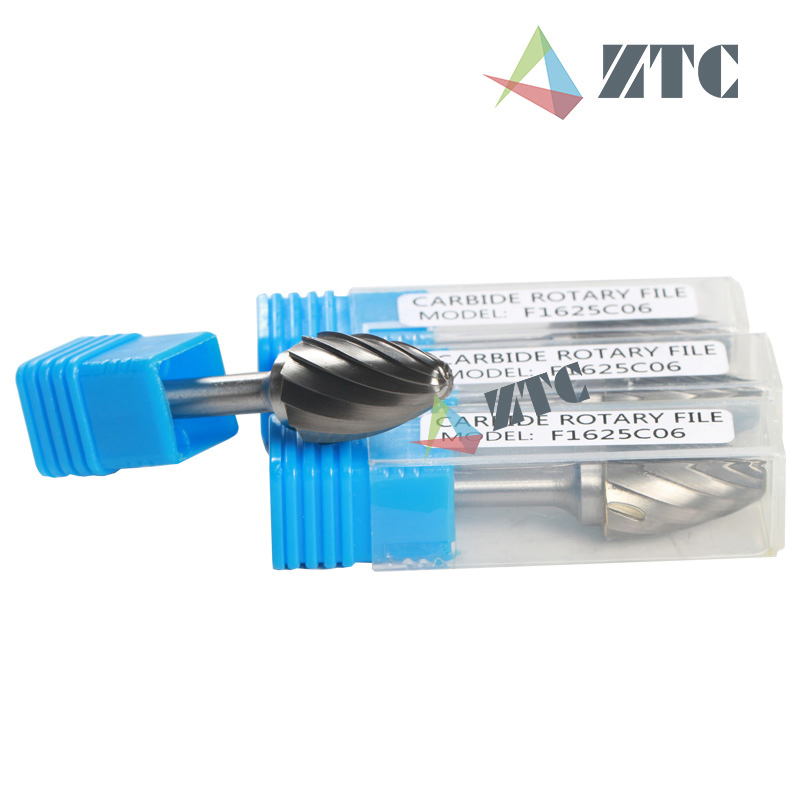 Double Cut Rotary Cutting Carbide Burrs Die Grinder Bits for Wood Working