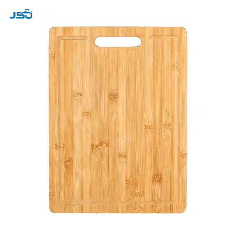 Custom Double Sided Bamboo Wood Kitchen Cutting Chopping Board for Fruits & Vegetables