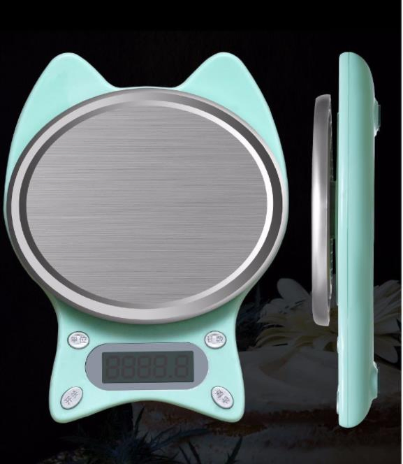Stainless Steel Kitchen Scale Digital Kitchen Scale Electronic Food Electronic Smart Kitchen Scale with Accuracy to 0.1g