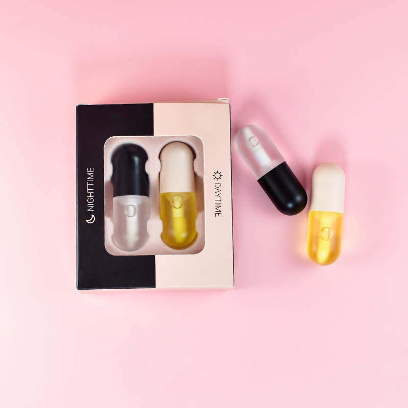 Mini Capsule Custom Logo Vegan Lip Plumper Hydrating Lip Gloss Oil Kit