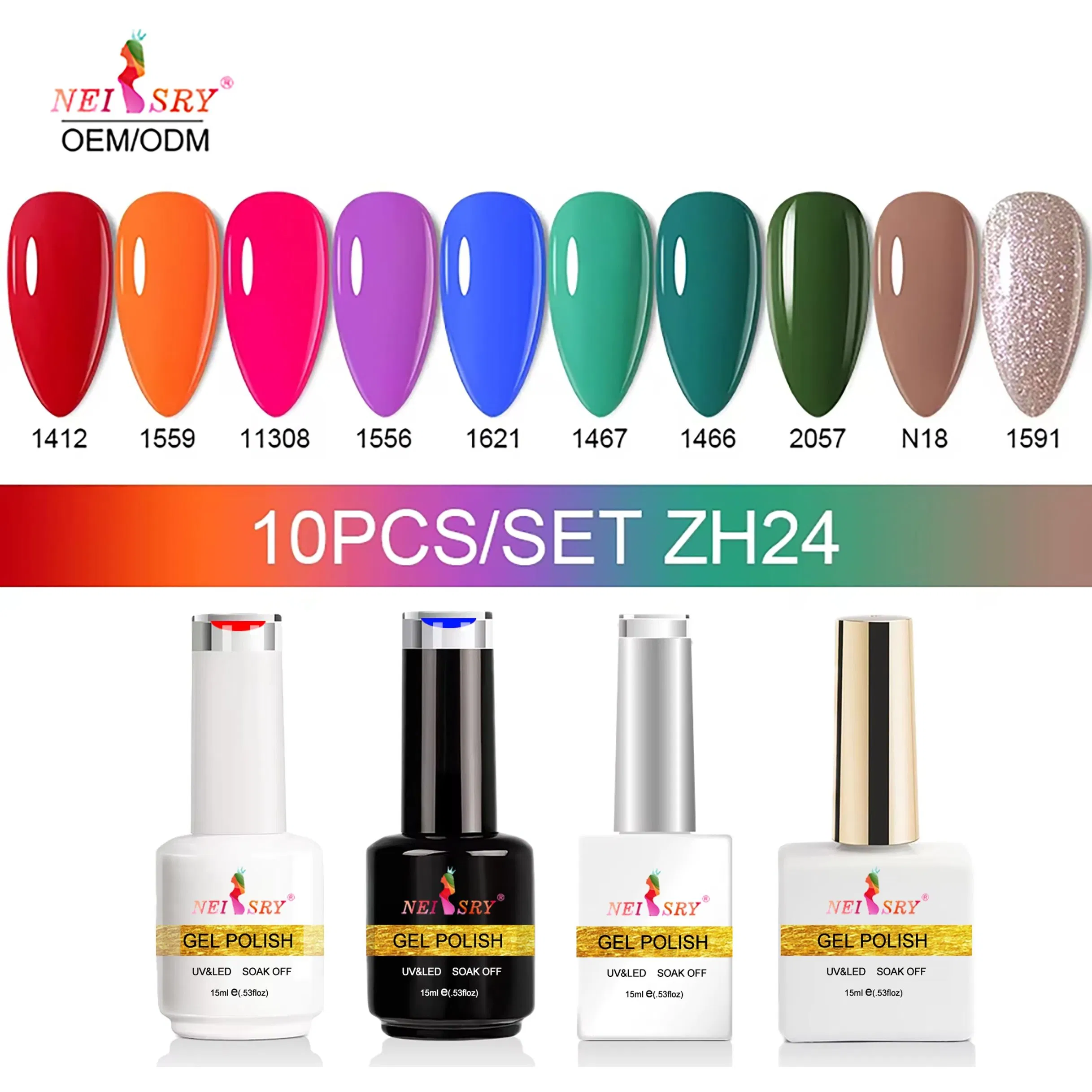 Bulk Gel Polish Collection for Professional Nail Technicians