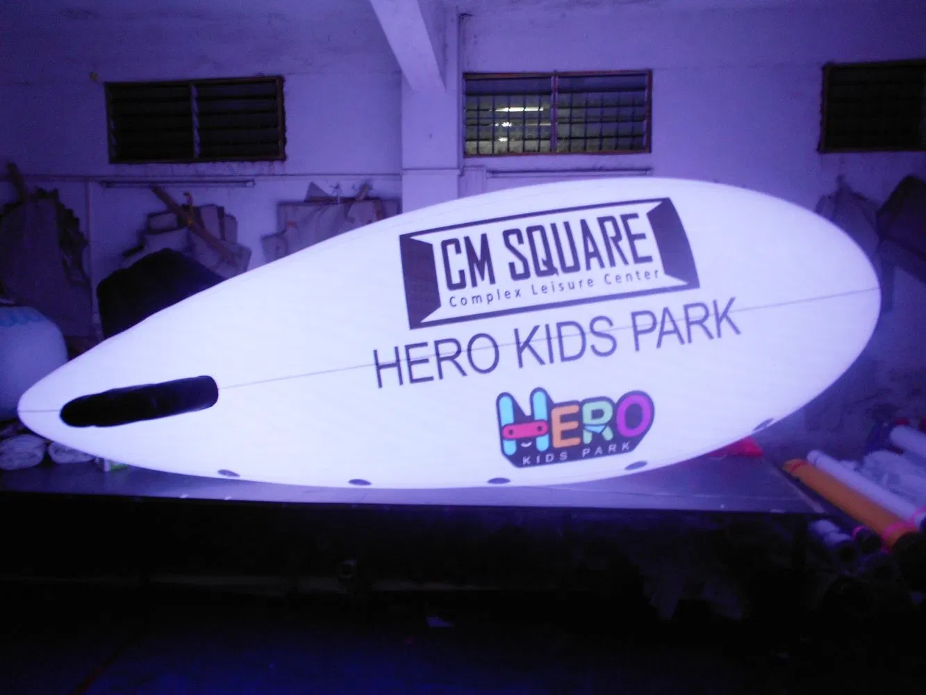 Boyi LED Helium Airship Balloon Inflatable RC Airship