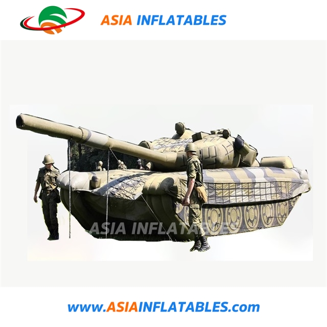 Custom-Made Inflatable Tank Model Inflatable Decoy Tank