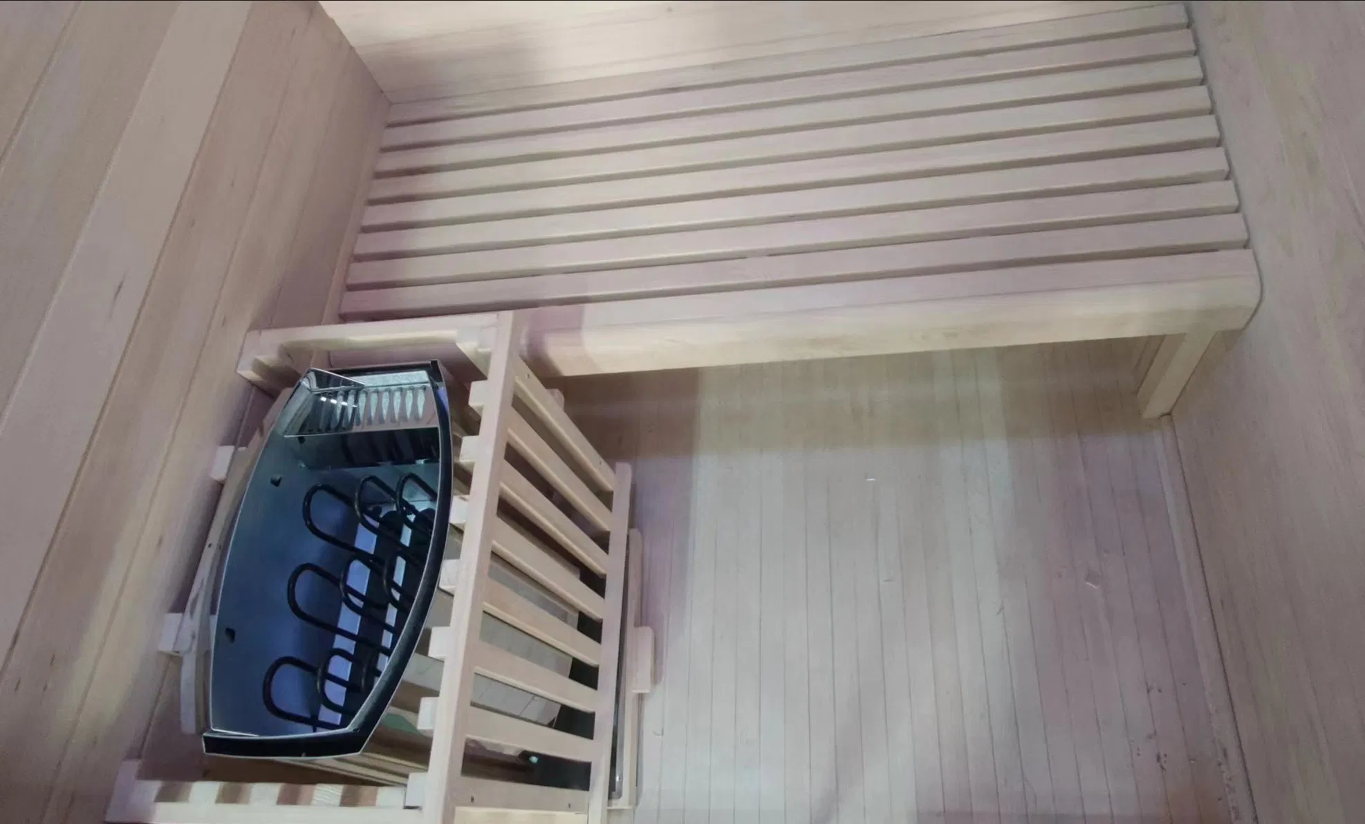 Компактная сауна для дома на 2-3 человек