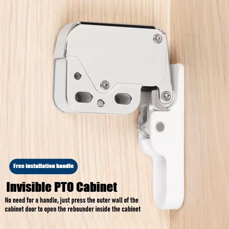 Push-Pull Free Magnetic Rebounder Cabinet for Seamless Use Push to Open Damper