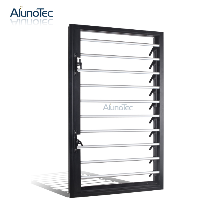 Australia Style Adjustable Louvre Window Metal Louver Window