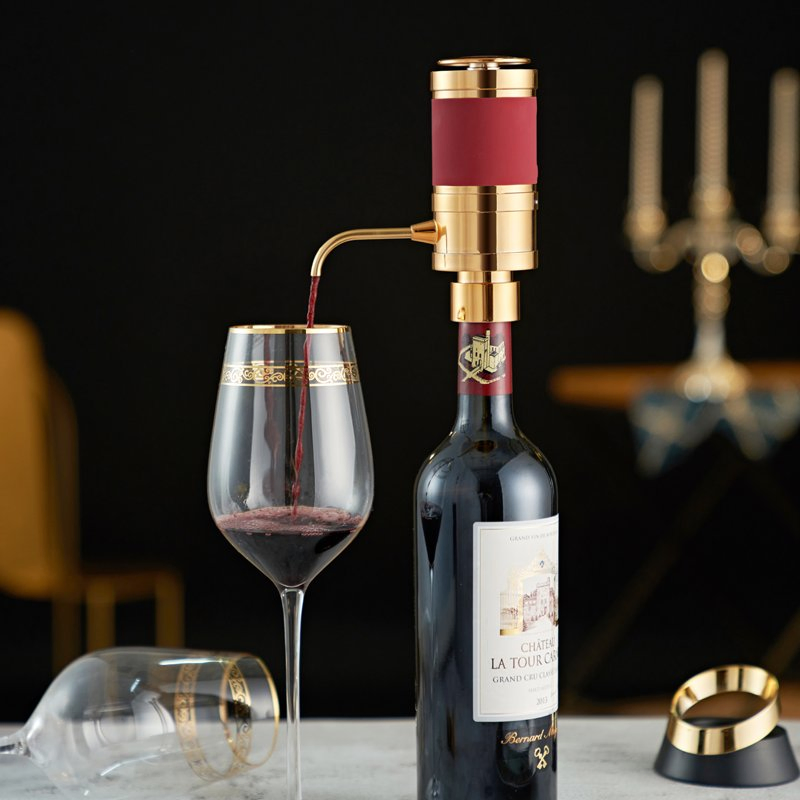 Hot-Selling Battery Powered Wine Dispenser Electric Auto Liquor Wine Drink Dispenser