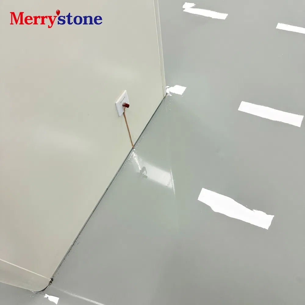 Эпоксидный антистатический наливной пол для промышленных помещений