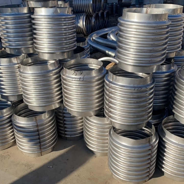 DN600 AISI 321 1.4541stainless Steel High Temperature Bellow Expansion Joint Corrugated Compensator