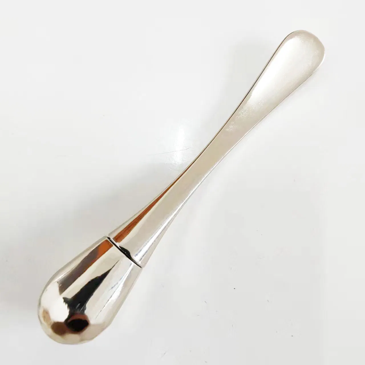 Custom Engraved Stainless Steel Spatula for Skincare Creams. Premium Stainless Steel Face Spoon for Creams and Serums