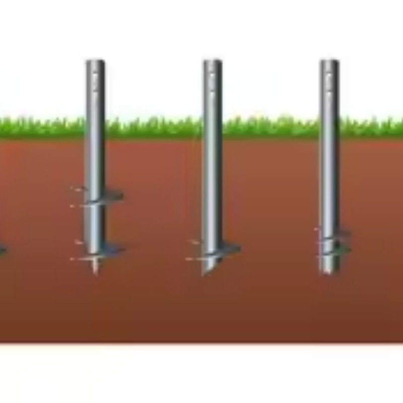 Винтовые сваи с оцинковкой для фундамента