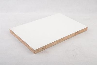 Furniture Grade 18mm Double-Sided White Melamine Laminated Particle Board
