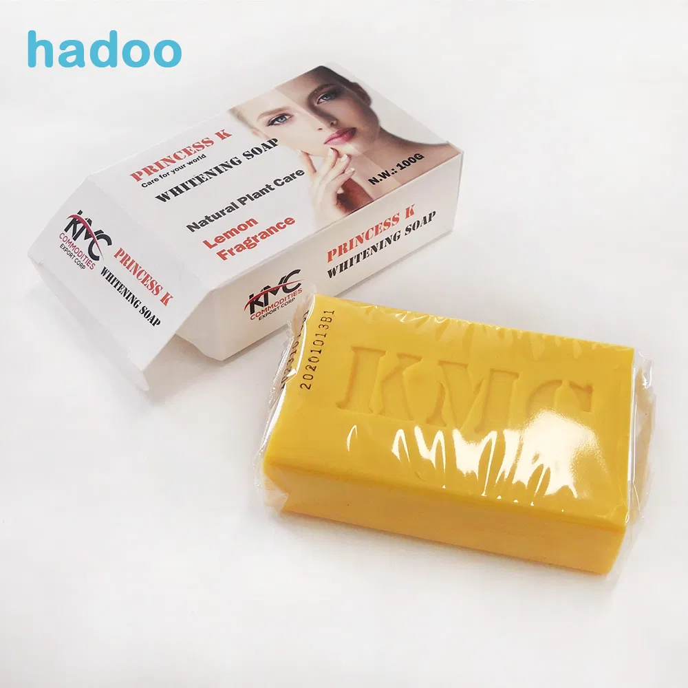 Wholesale 100g/150g/200g Flower Scent Toilet Soap with High Quality