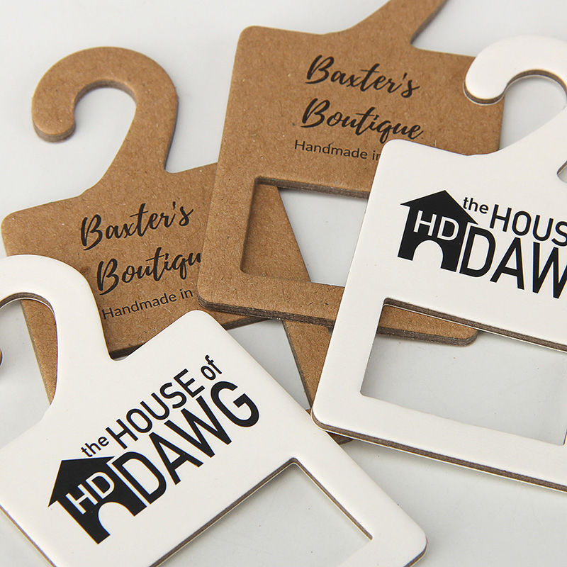 Sinicline Custom Recycled Paper Scarf Hanger Tie Hanger Belt Hanger