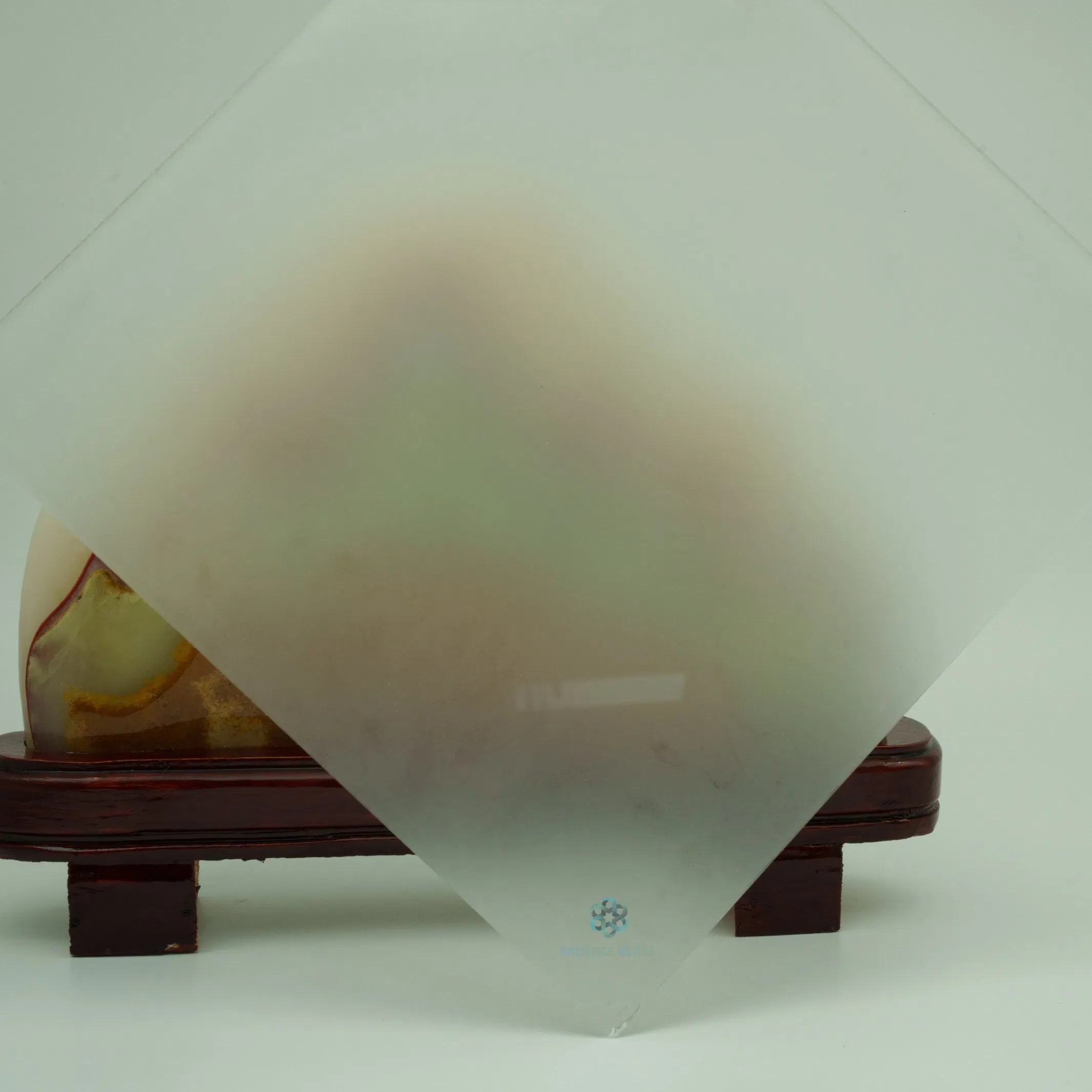 8mm Clear Acid Etched Glass for Interior Partitions/Office Enclosures