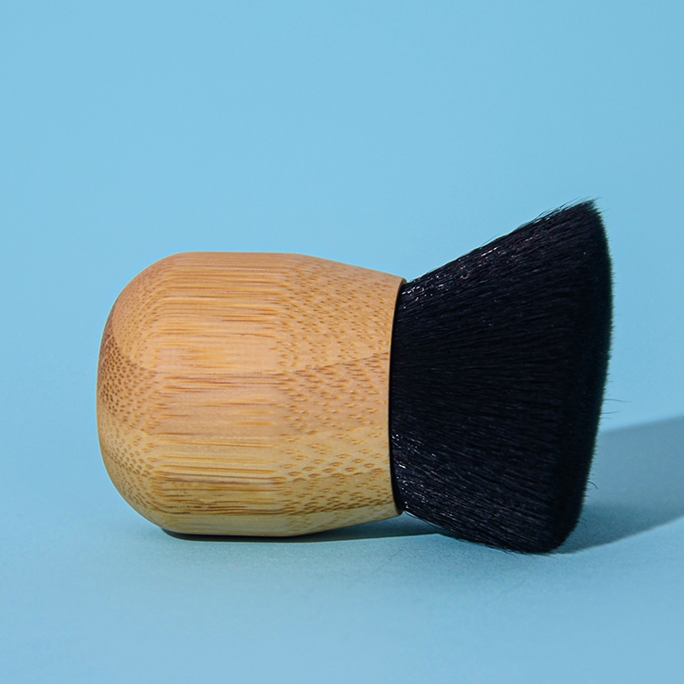 Wholesale Vegan Quality Bamboo Organic Individual Tanning Body Make up 4 in 1 One Makeup Brush