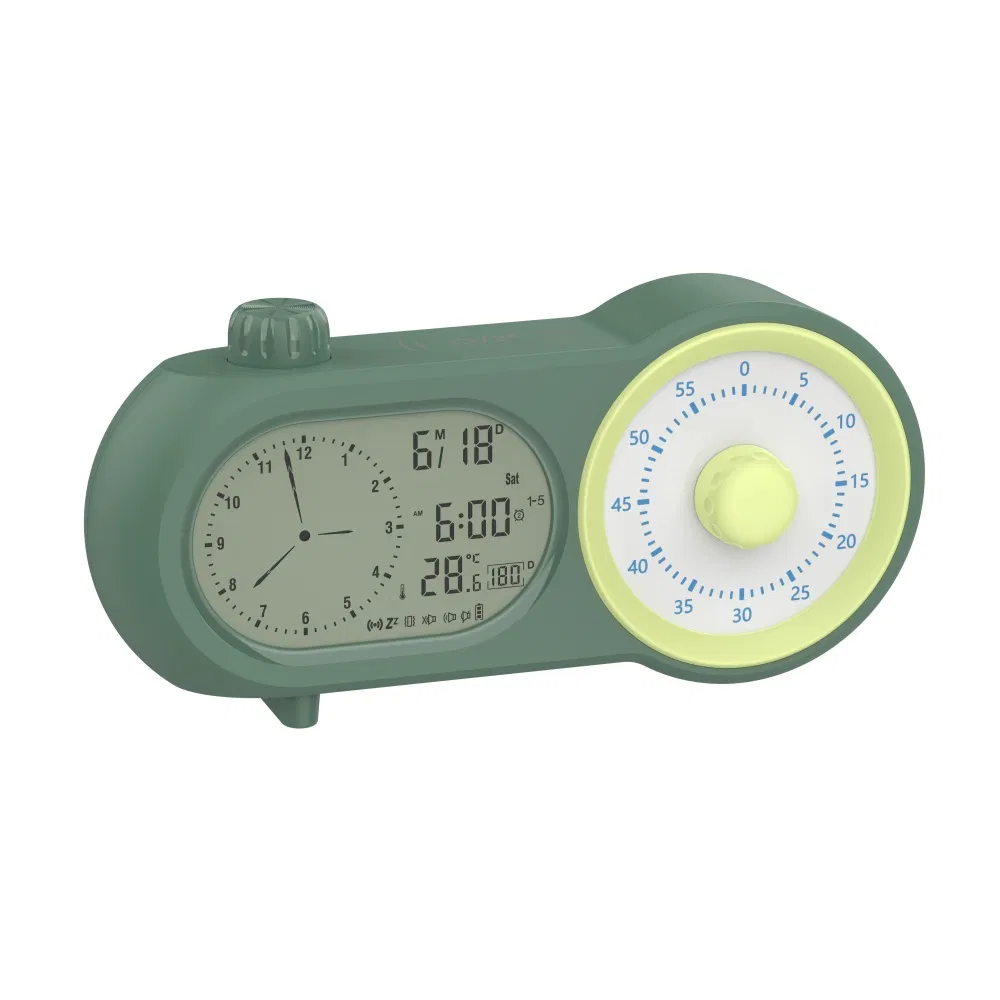 Needle Display Time Manager and Countdown Table Alarm Clock with Timer