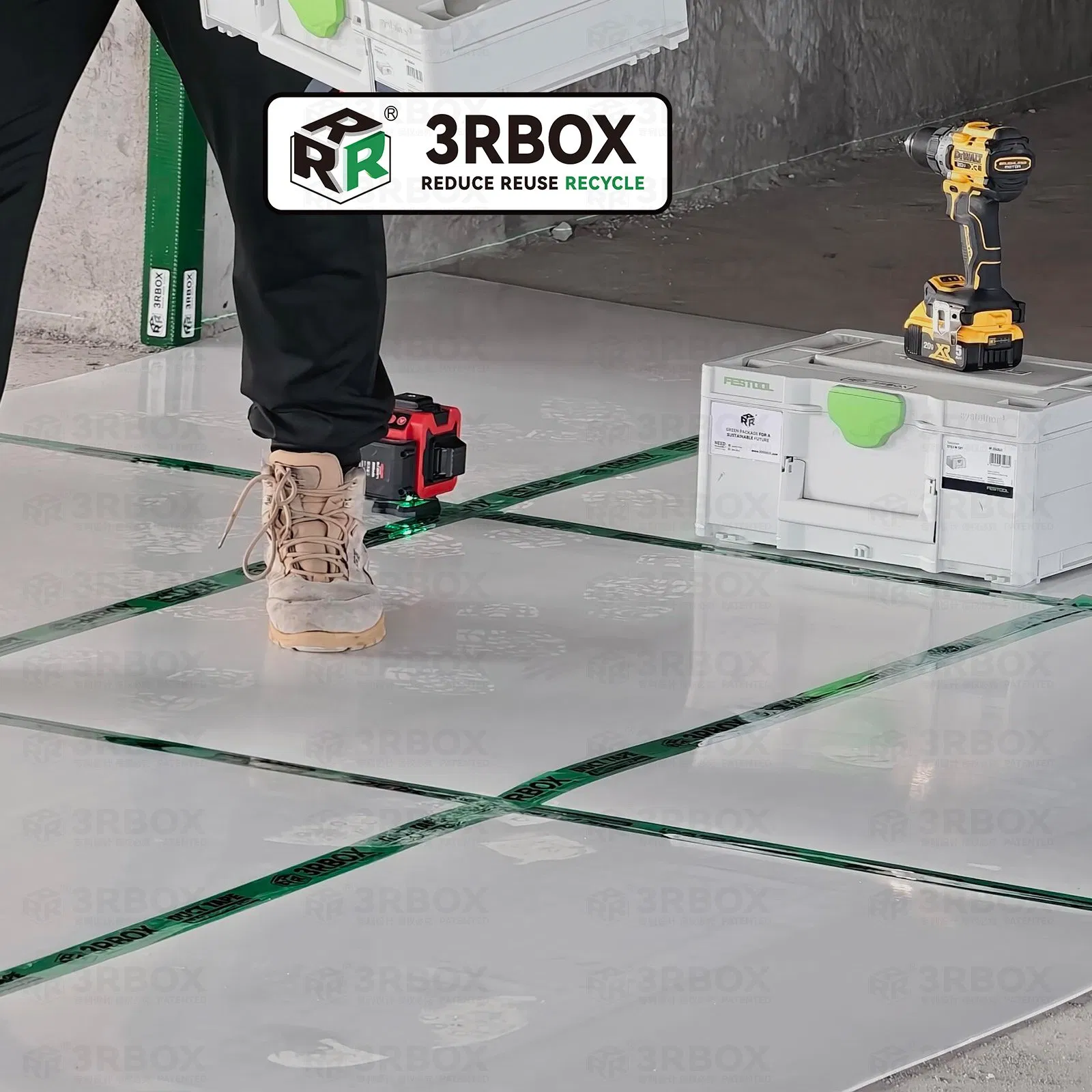 Waterproof Floor Mat, Floor Protection Pad for Renovation Work