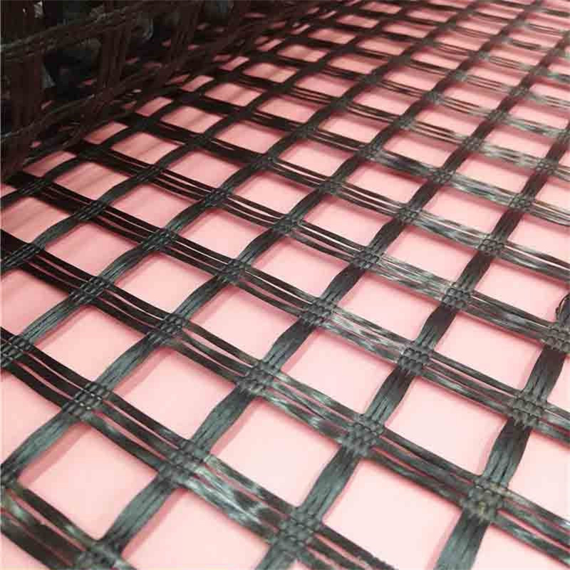 Plastic Honeycomb Core Grids 30-100kN Fiberglass Geogrid for Road Repair Landscape Free Sample