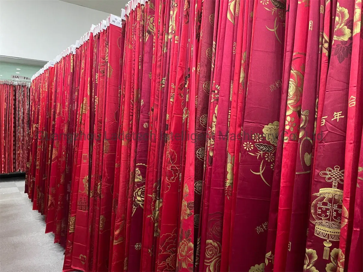 70/80 Grams High Quality 100% Polyester Printed Tricot Fabric For Mattress / Bed Cover [china factory supplier]