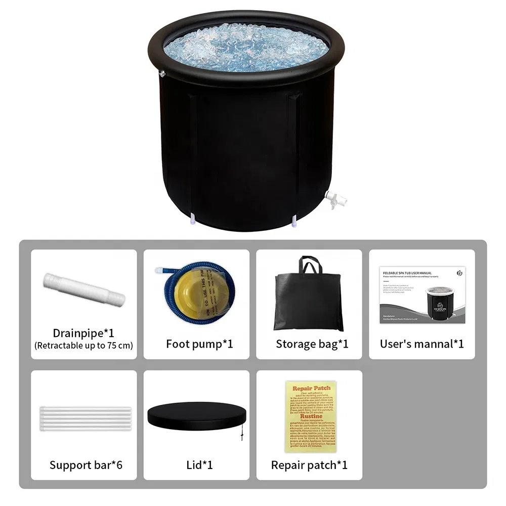 Надувная ледяная ванна для восстановления после тренировок