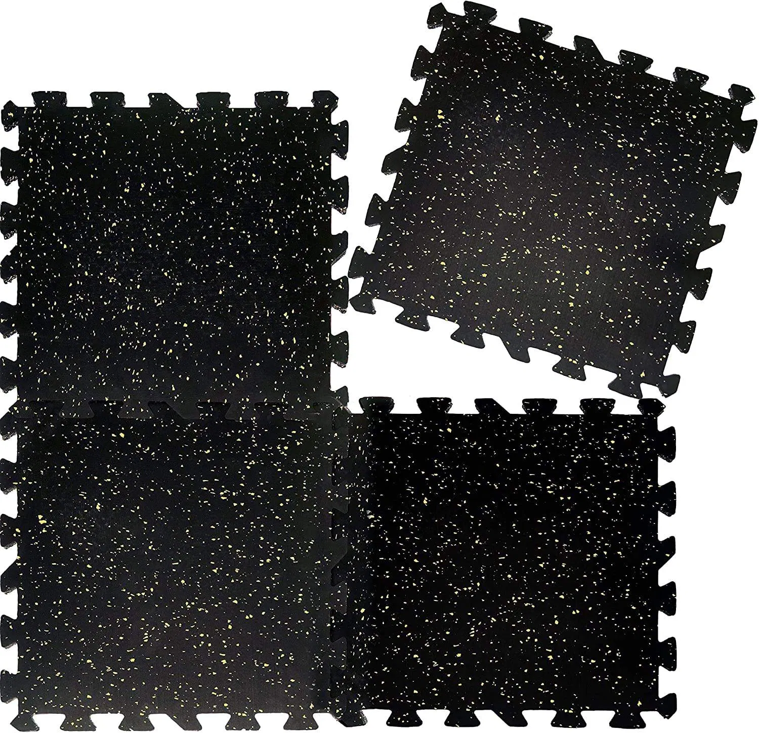 Rubber Floor Tile Interlock Floor Gym Interlocking Flooring Mats