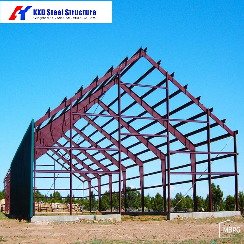 Prefabricated Structural Steel Metal Shed