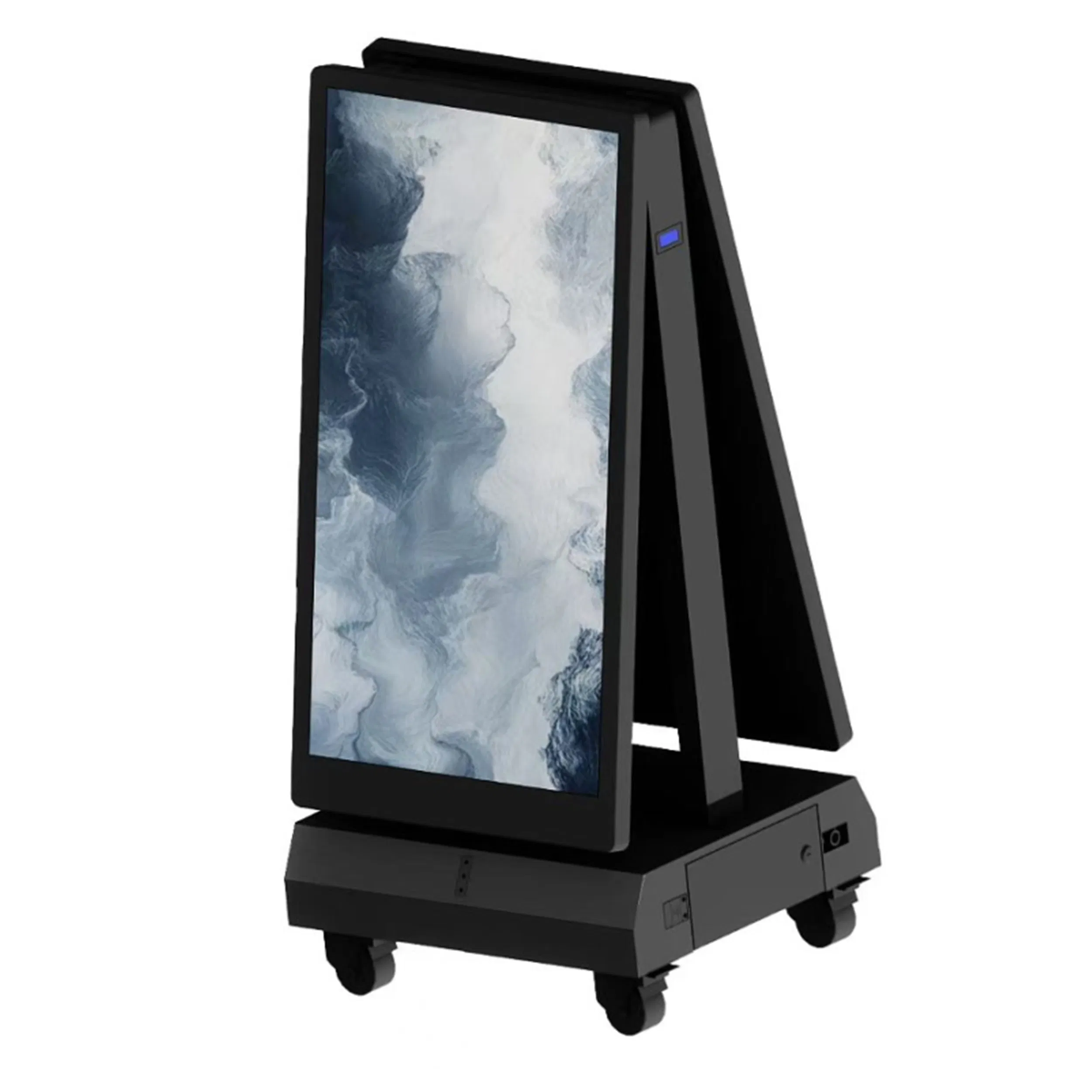 Digital Signage Double Sided Panel Menu Commercial Touch Screen Advertising Kiosk LCD Display